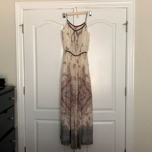 Ivanka Trump Floral Maxi Dress, Size S